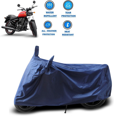 PAGORA Two Wheeler Cover for Royal Enfield(Thunderbird 350, Blue)