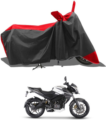 SK AUTO Two Wheeler Cover for Bajaj(Pulsar NS200 BS6, Red)