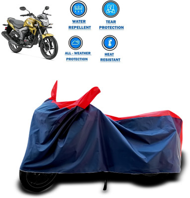 PAGORA Two Wheeler Cover for Honda(CB Trigger, Red)
