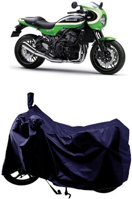SUGASHRI Waterproof Two Wheeler Cover for Kawasaki(Z900 RS Cafe Racer, Blue)
