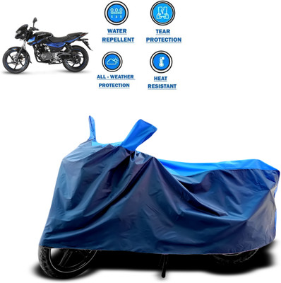 CODOKI Two Wheeler Cover for Bajaj(Pulsar 150 DTS-i, Blue)