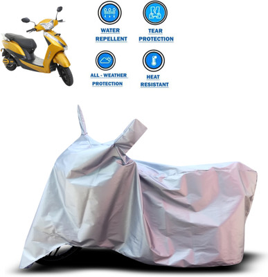 PAGORA Two Wheeler Cover for Ampere(Magnus, Silver)