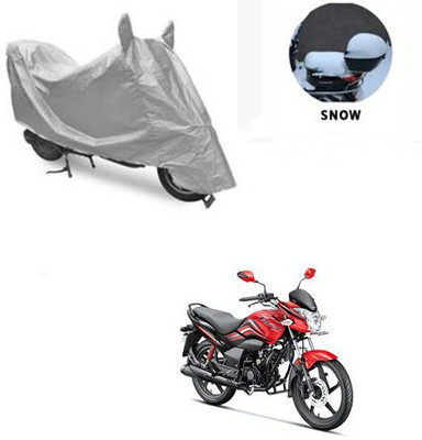 SK AUTO Waterproof Two Wheeler Cover for Hero(Passion Xpro, Silver)
