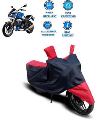 CODOKI Two Wheeler Cover for Mahindra(MOJO XT 300, Red)