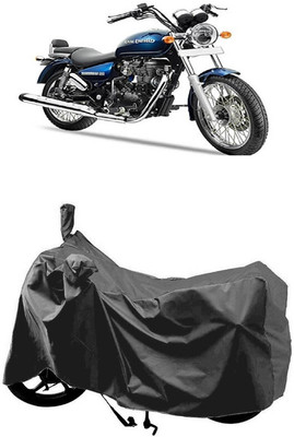 SUGASHRI Waterproof Two Wheeler Cover for Royal Enfield(Thunderbird 350, Grey)