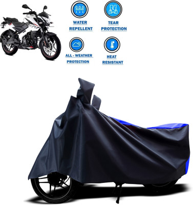 CODOKI Two Wheeler Cover for Bajaj(Pulsar NS 200, Blue)