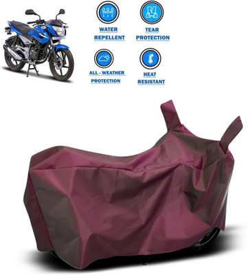 CODOKI Waterproof Two Wheeler Cover for Bajaj(XCD 135, Maroon)
