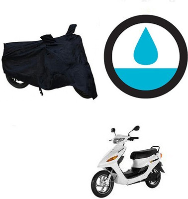 DeepShakshi AUTOMOTIVE Waterproof Two Wheeler Cover for Indus(Yo Electron, Black)