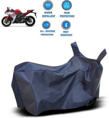 CODOKI Two Wheeler Cover for Yamaha(YZF R25, Blue)
