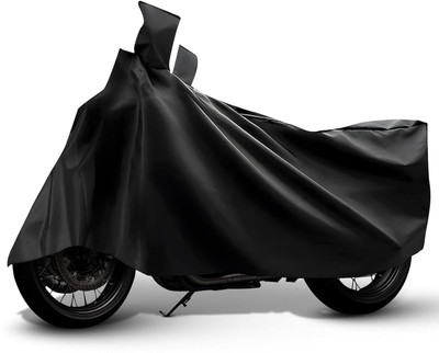 AUTOTOOLS Waterproof Two Wheeler Cover for TVS(Jupiter 125, Black)