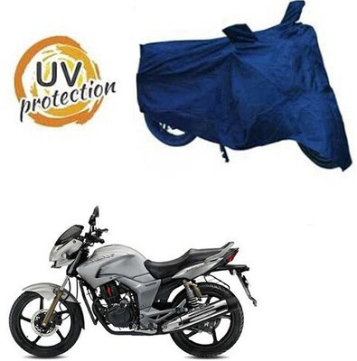 SK AUTO Two Wheeler Cover for Hero(Hunk, Blue)