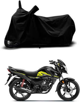SK AUTO Two Wheeler Cover for Honda(SP 125, Black)