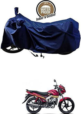 SK AUTO Waterproof Two Wheeler Cover for Mahindra(Centuro Rockstar, Blue)