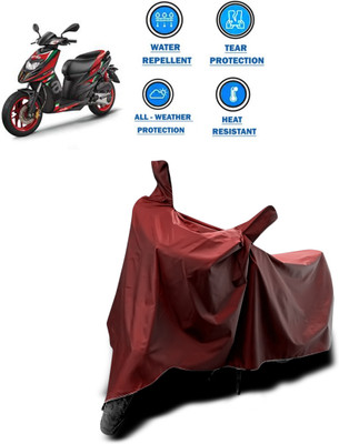 CODOKI Waterproof Two Wheeler Cover for Aprilia(SR 150, Maroon)