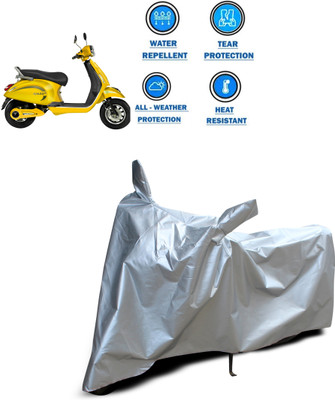 CODOKI Two Wheeler Cover for Universal For Bike(Silver)