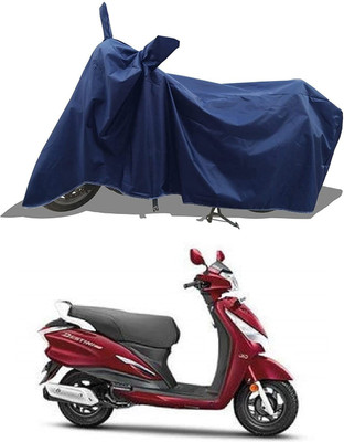 SK AUTO Two Wheeler Cover for Hero(MotoCorp Destini 125, Blue)