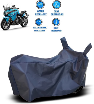 PAGORA Two Wheeler Cover for CFMoto(650GT, Blue)