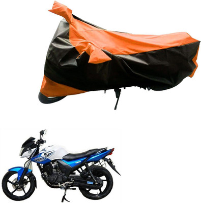 SK AUTO Two Wheeler Cover for Yamaha(SZ-RR, Black, Orange)
