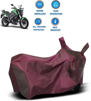 CODOKI Waterproof Two Wheeler Cover for Bajaj(Dominar 400, Maroon)