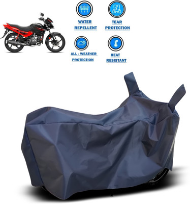 PAGORA Two Wheeler Cover for Hero(Glamour Programmed FI, Blue)