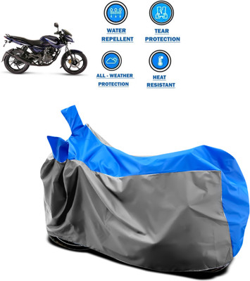 CODOKI Two Wheeler Cover for Bajaj(Pulsar 135 LS DTS-i, Grey)