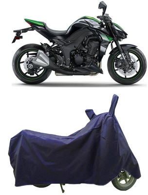 Coxtor Waterproof Two Wheeler Cover for Kawasaki(Z1000 BS6, Blue)