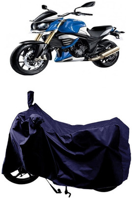SUGASHRI Waterproof Two Wheeler Cover for Mahindra(MOJO XT 300, Blue)