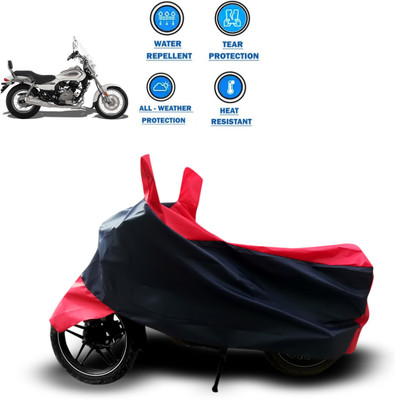 CODOKI Two Wheeler Cover for Bajaj(Avenger Street 220, Red)