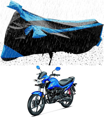 JVDHUB Two Wheeler Cover for Honda(Livo, Blue, Black)