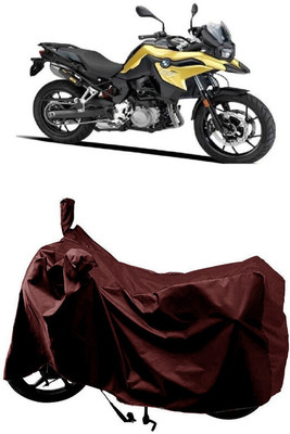 SUGASHRI Waterproof Two Wheeler Cover for BMW(F 750 GS, Maroon)