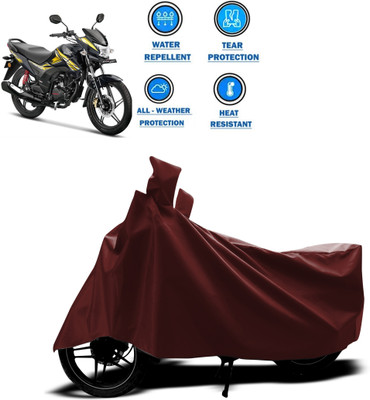 CODOKI Waterproof Two Wheeler Cover for Honda(CB Shine, Maroon)