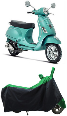 Coxtor Waterproof Two Wheeler Cover for Piaggio(Vespa LX, Green)