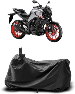 SK AUTO Two Wheeler Cover for Yamaha(MT-03, Black)