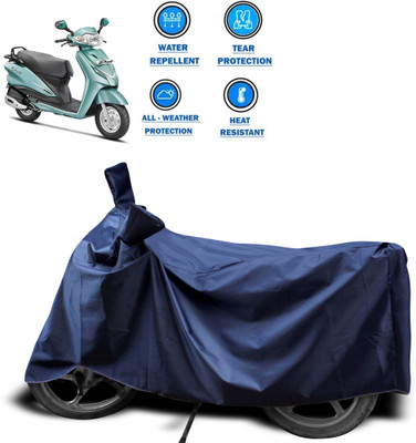 CODOKI Two Wheeler Cover for Hero(Duet, Blue)