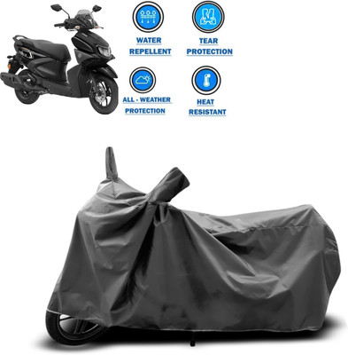 ANTHUB Two Wheeler Cover for Yamaha(Ray ZR, Grey)