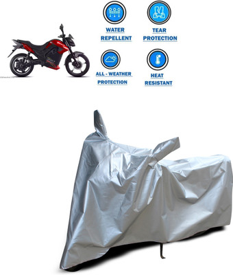 CODOKI Two Wheeler Cover for Universal For Bike(Silver)