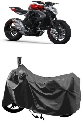 SUGASHRI Waterproof Two Wheeler Cover for MV Agusta(Brutale, Grey)