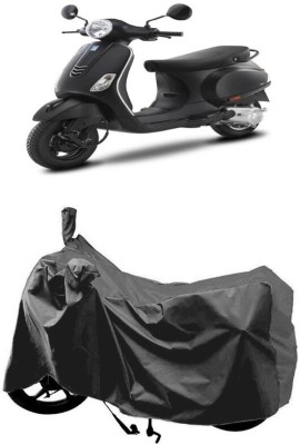 SUGASHRI Waterproof Two Wheeler Cover for Vespa(Notte 125 BS6, Grey)