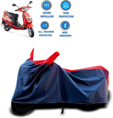 CODOKI Two Wheeler Cover for Mahindra(Duro 125, Red)