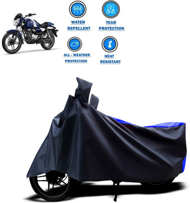 PAGORA Two Wheeler Cover for Bajaj(V12, Blue)