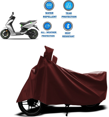 CODOKI Waterproof Two Wheeler Cover for Ather(Maroon)