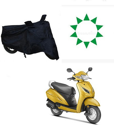 DeepShakshi AUTOMOTIVE Waterproof Two Wheeler Cover for Honda(Activa 5G, Black)