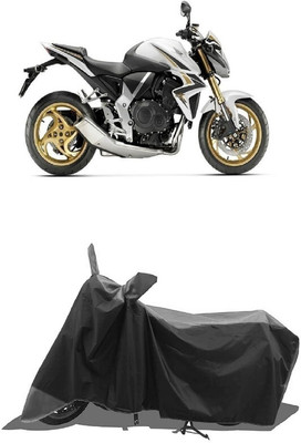 SUGASHRI Waterproof Two Wheeler Cover for Honda(CB 1000R, Grey, Black)