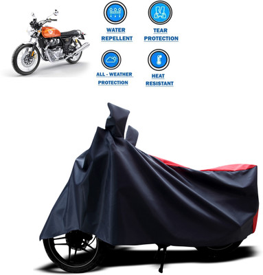 CODOKI Two Wheeler Cover for Royal Enfield(Interceptor 650, Red)