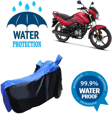 Mdstar Waterproof Two Wheeler Cover for Hero(MotoCorp Passion Pro, Multicolor)