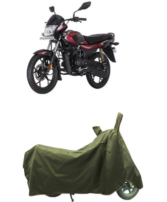 Coxtor Waterproof Two Wheeler Cover for Bajaj(Platina 110 H-Gear BS6, Gold)