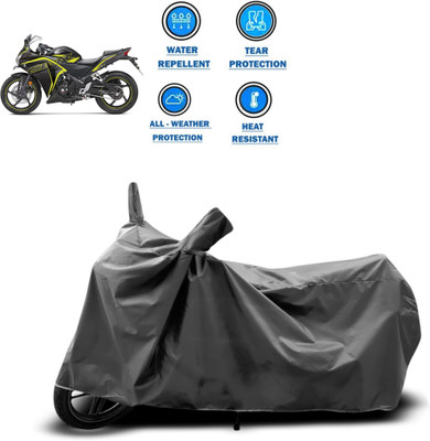 CODOKI Two Wheeler Cover for Honda(CBR 250R, Grey)