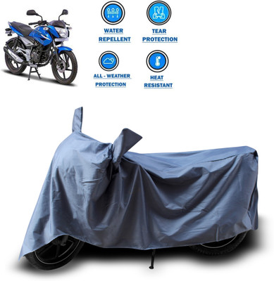 CODOKI Two Wheeler Cover for Bajaj(XCD 135, Grey)