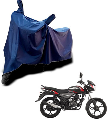 SK AUTO Two Wheeler Cover for Bajaj(Discover 110, Blue)