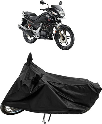 SK AUTO Waterproof Two Wheeler Cover for Hero(CBZ, Black)